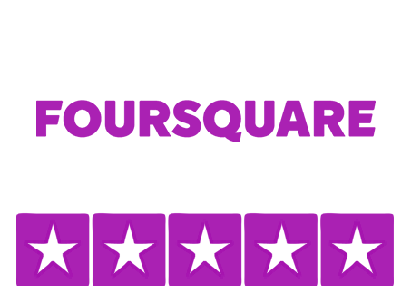 Leave us a review on Foursquare