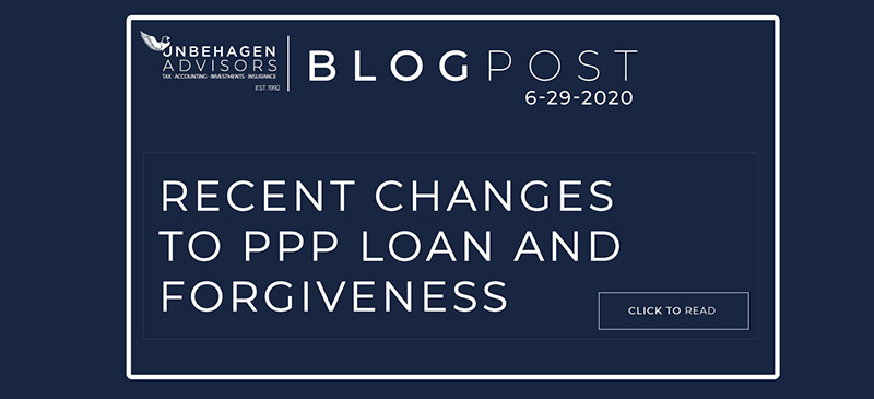 PPP Loan Changes